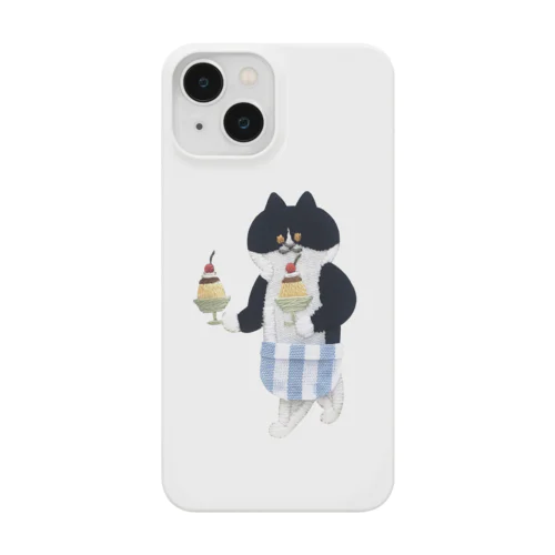 喫茶店の猫（プリンバイトリーダー） Smartphone Case