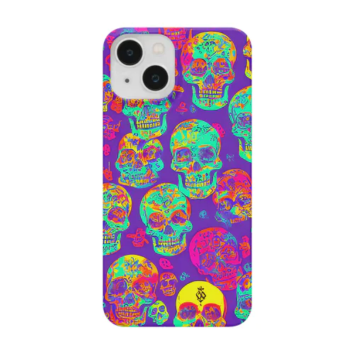 skull wallpaper Smartphone Case