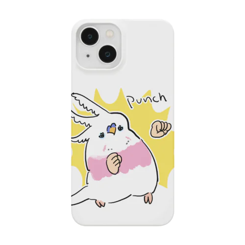 Punch！な謎鳥ちゃん スマホケース