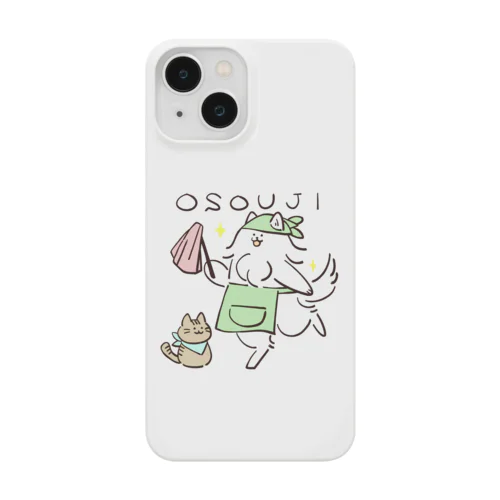 こよみを楽しむサモエド～OSOUJI～ Smartphone Case