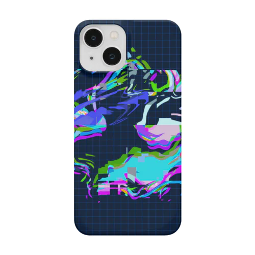 構築01_cyan Smartphone Case