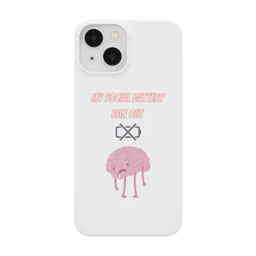 Social battery  Smartphone Case