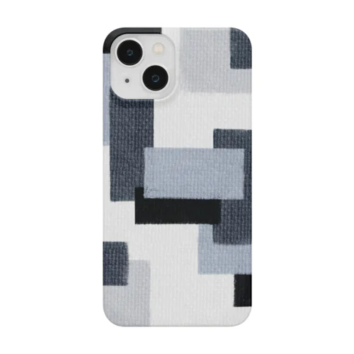 Denim Block Art . Smartphone Case