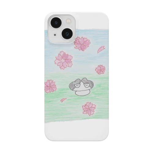 あおによし　八重桜と副店長 Smartphone Case