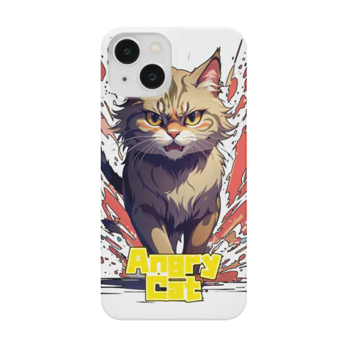Angry Cat２ Smartphone Case