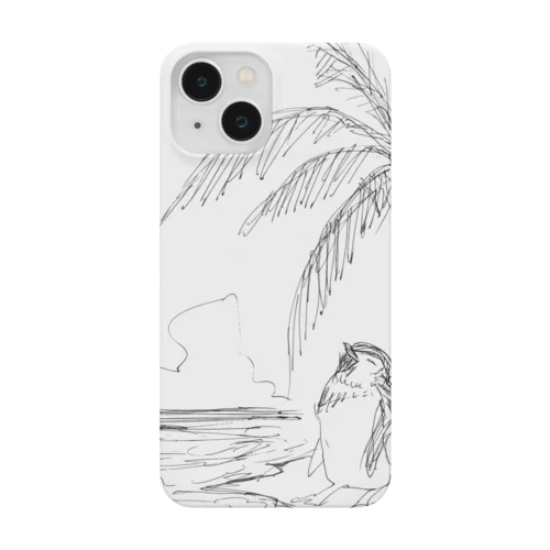 夏のペンギン　サマーバケーション Smartphone Case