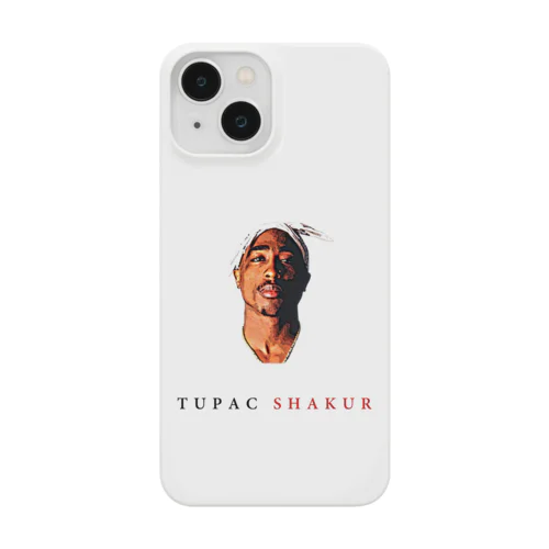 2PAC TUPAC SHAKUR FACE イラストデザイン スマホケース