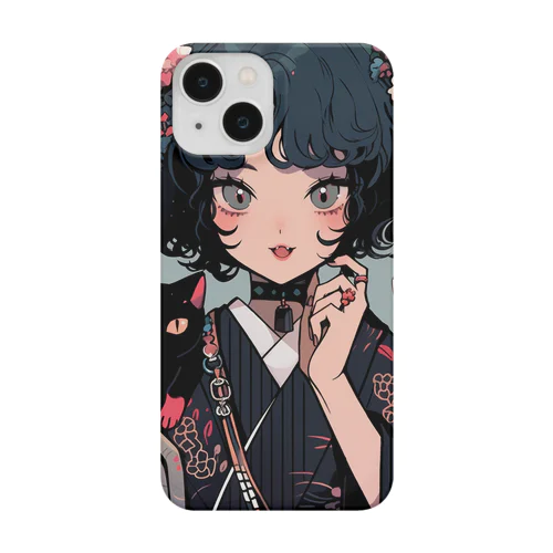 KIMONO CAT OTOME SERIES 着物猫乙女シリーズ012 Smartphone Case