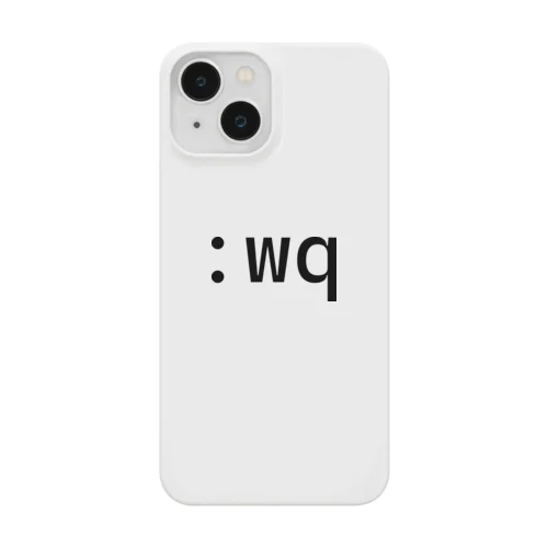 vim :wq 保存して終了 Smartphone Case