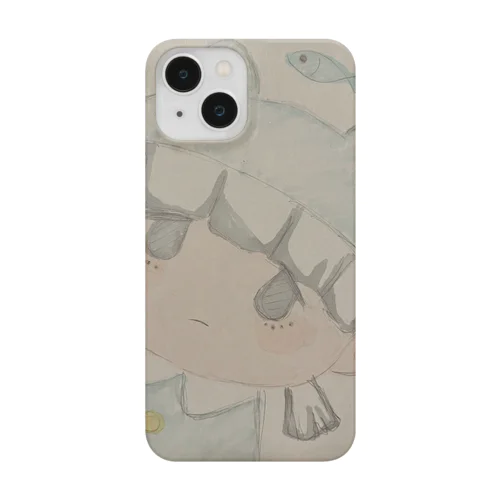 ねこ帽子の女の子 Smartphone Case