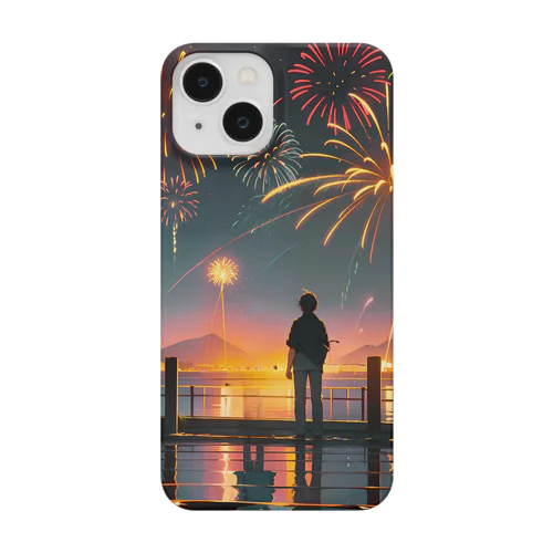 Fireworks Journey　〜夏の彩夜の旅〜　　No,2　「花火より高いところにいる君へ」 Smartphone Case