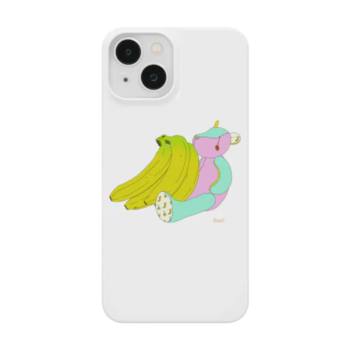 クマとバナナ Smartphone Case