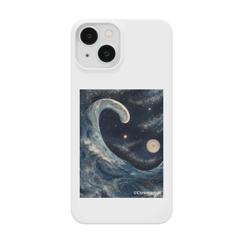 The Celestial Dance of Hokusai's Wave Smartphone Case