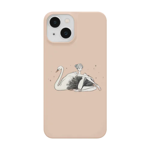 SWANGIRL_beigepink Smartphone Case