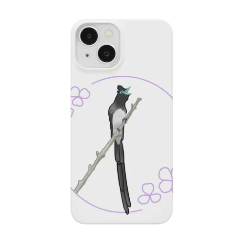 サンコウチョウくん iPhone Smartphone Case