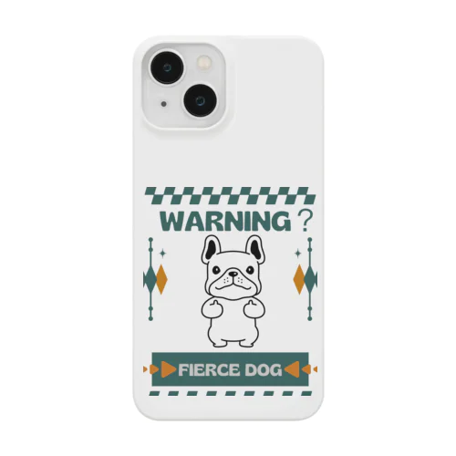 番犬になるかなドッグくん iPhone Smartphone Case