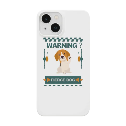 番犬になるかなドッグくん iPhone Smartphone Case