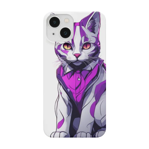 パンクビビッド・ピエロキャット Smartphone Case