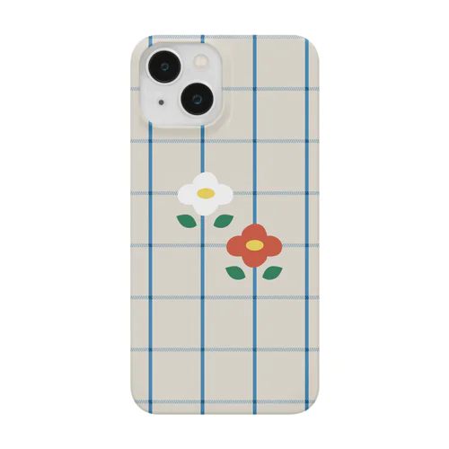 レトロ花 Smartphone Case