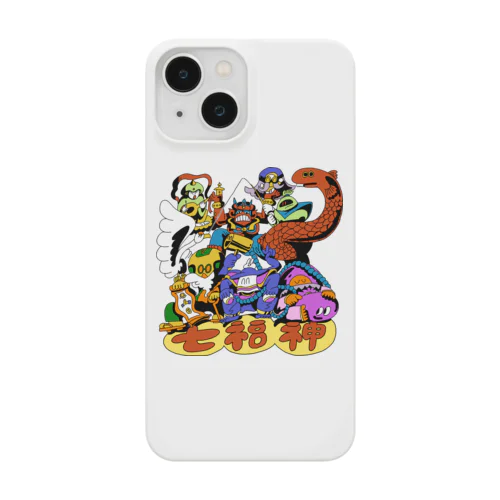 七福神 iPhone Smartphone Case