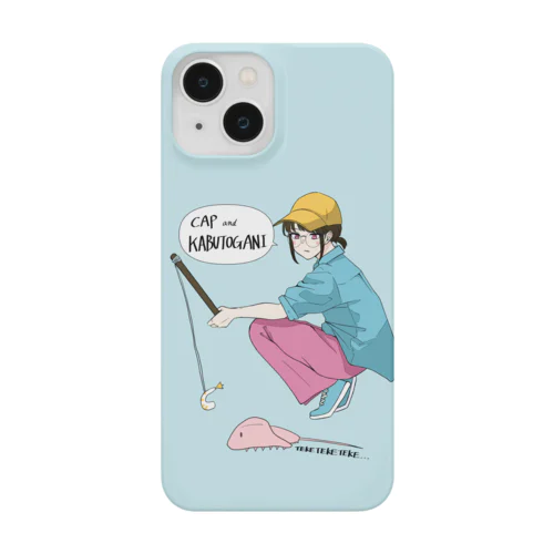 CAPandKABUTOGANI Smartphone Case