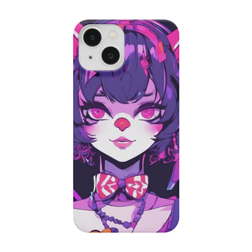 パンクビビッド・ピエロキャットレディ Smartphone Case