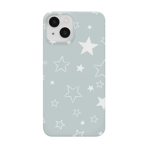 STAR LIGHT スマホケース ブルー Smartphone Case