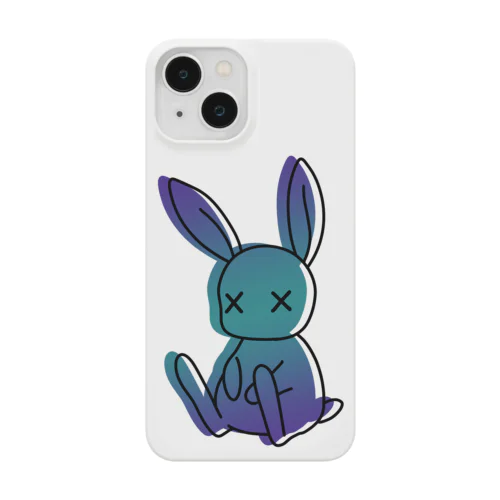 ガス欠うさ（ブルー）） Smartphone Case