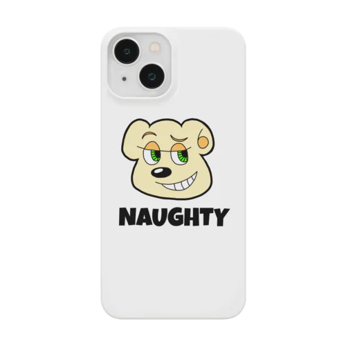 NAUGHTY BEARくん スマホケース