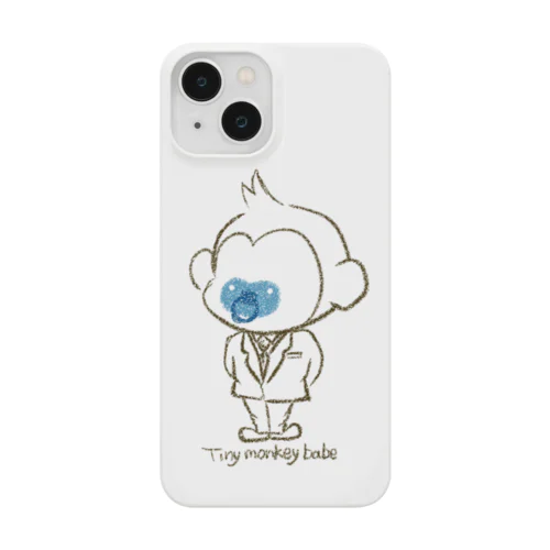 Tiny monkey babe スーツ Smartphone Case