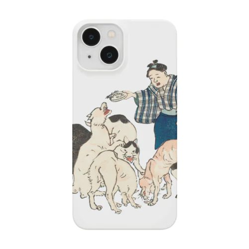 犬　教訓善悪子僧揃 / Lessons good and bad children monks Smartphone Case