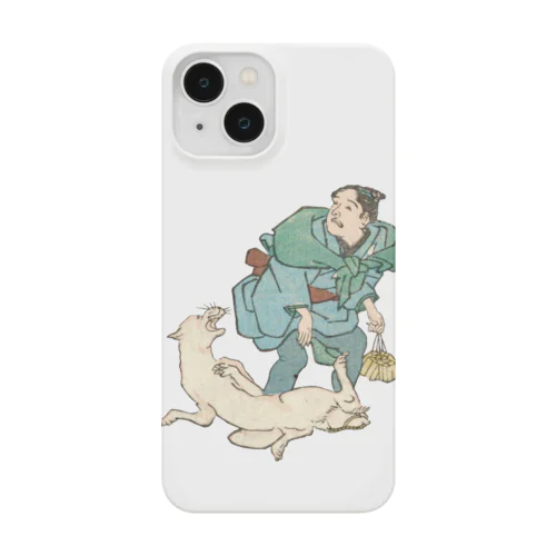 犬　教訓善悪子僧揃 / Lessons good and bad children monks Smartphone Case