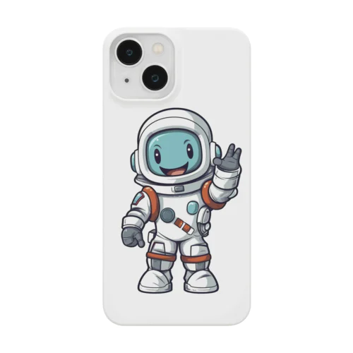 手を振る宇宙飛行士 Smartphone Case