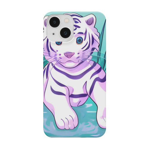 White Tiger Baby Sigi Smartphone Case