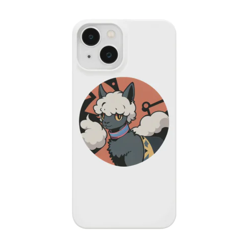 黒いアルパカさん Smartphone Case