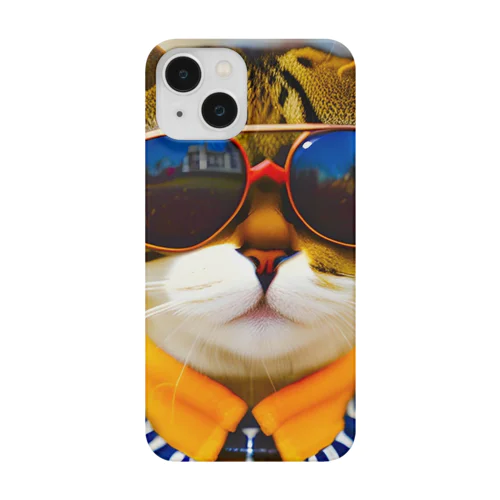 猫にサングラス Smartphone Case