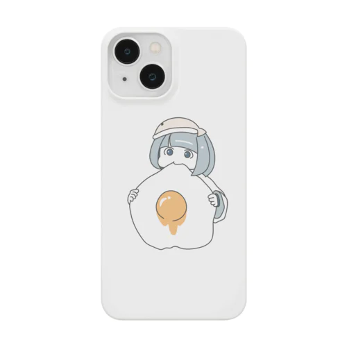 魚のせた子（でかい目玉焼きと一緒） Smartphone Case