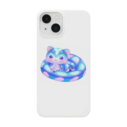 もふもふ村のネコヘビちゃん。 Smartphone Case