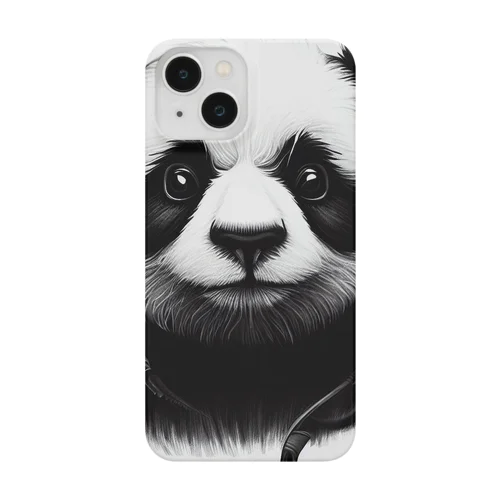 Headphones & Pandas（ヘッドホン & パンダ） Smartphone Case