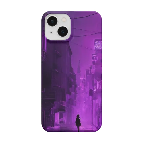 Neon Street of Euphoria Smartphone Case