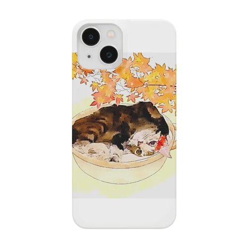 ネコにゃべのコハク！ Smartphone Case