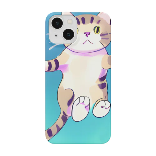 猫の大ジャンプ Smartphone Case