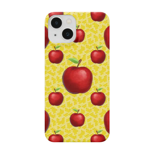 りんごのイラストグッズ Smartphone Case