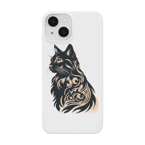 トライバルキャット Smartphone Case