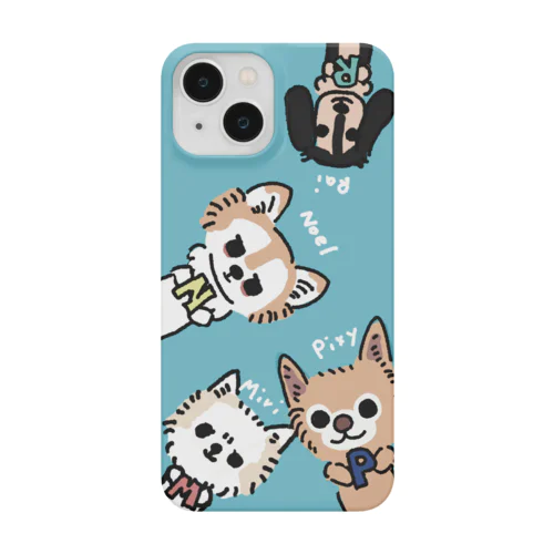 ゆるキャラスマホケース（ピクシーちゃん、ミリちゃん、ライちゃん、ノエルちゃん） Smartphone Case