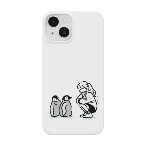 ペンギンと女の子 Smartphone Case