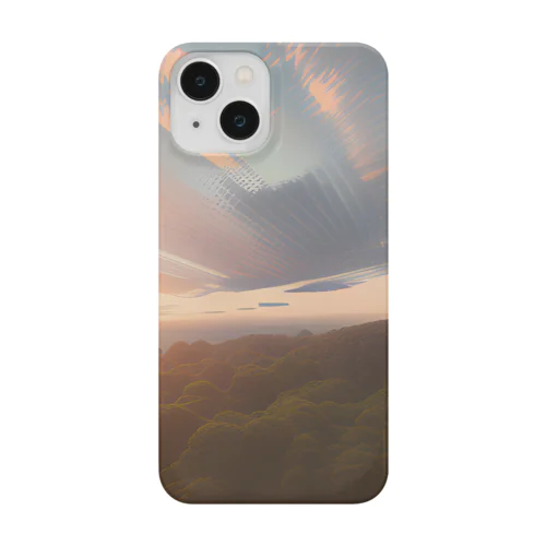 空《夕日》 Smartphone Case