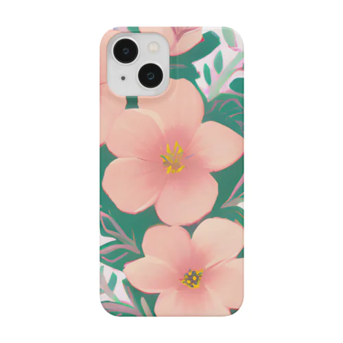 ピンク色の花 Smartphone Case