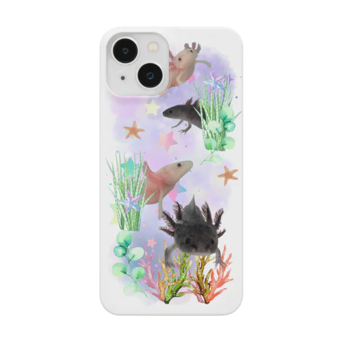 ウーパールーパーたち Smartphone Case