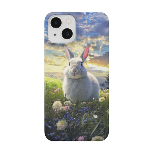 野原のうさぎ Smartphone Case